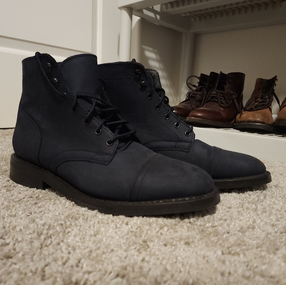 3 Mens Thursday Boot Co Captain Sz 10 Brown Leather Marino Matte Terracotta - Picture 4 of 10